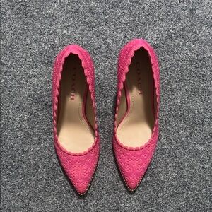 Coach Pink Waverly Pump